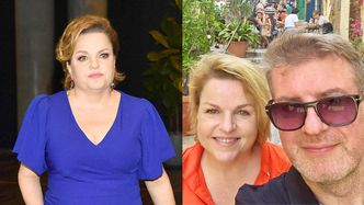 Rzadki widok. Katarzyna Bosacka pozuje Z MĘŻEM podczas wyczekiwanej podróży poślubnej (FOTO)
