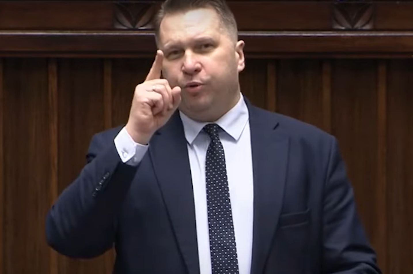 Przemysław Czarnek uderzył w Agnieszkę Holland