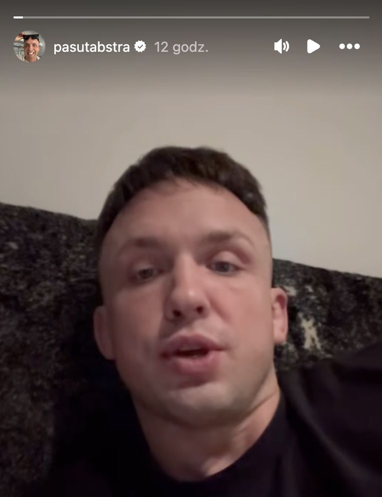 Robert Pasut zaprzeczył, że 19-latka jest z nim w ciąży
