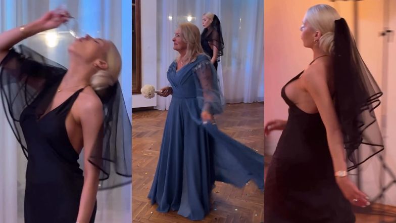 Julia von Stein pokazała nietypowe nagranie ze ślubu babci