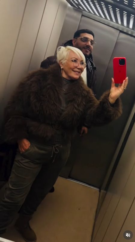 Anna Stasiukiewicz z mężem