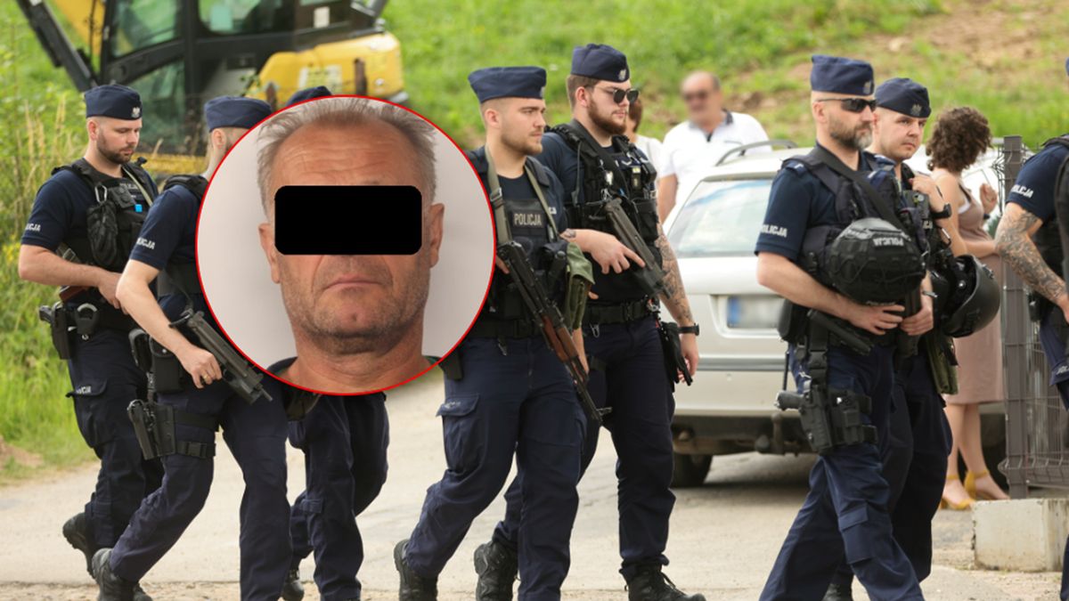 Wielu funkcjonariuszy zaangażowano w poszukiwania Tadeusza D.