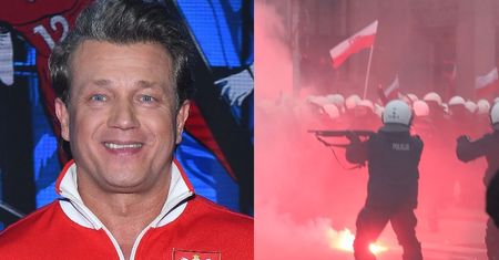 Marsz Niepodległości. Jarosław Jakimowicz dziękuje "wszystkim patriotom": "ALE JESTEM DUMNY I SPOKOJNY"