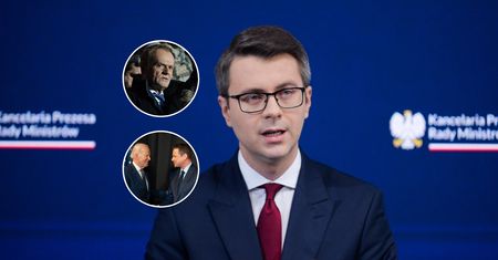 "Chcą stworzyć wrażenie aktywności". Rzecznik rządu o zdjęciach z Bidenem