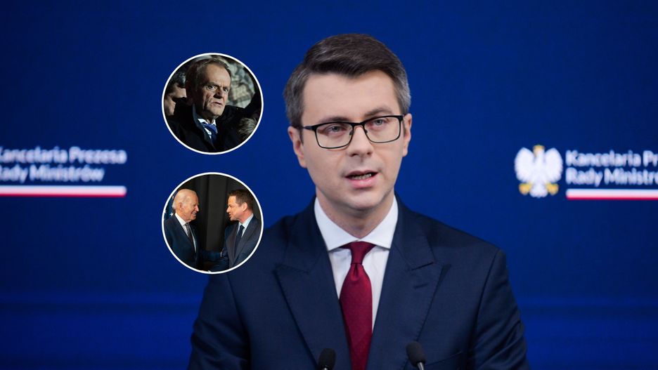 Rzecznik rządu skomentował spotkania polityków opozycji z Joe Bidenem