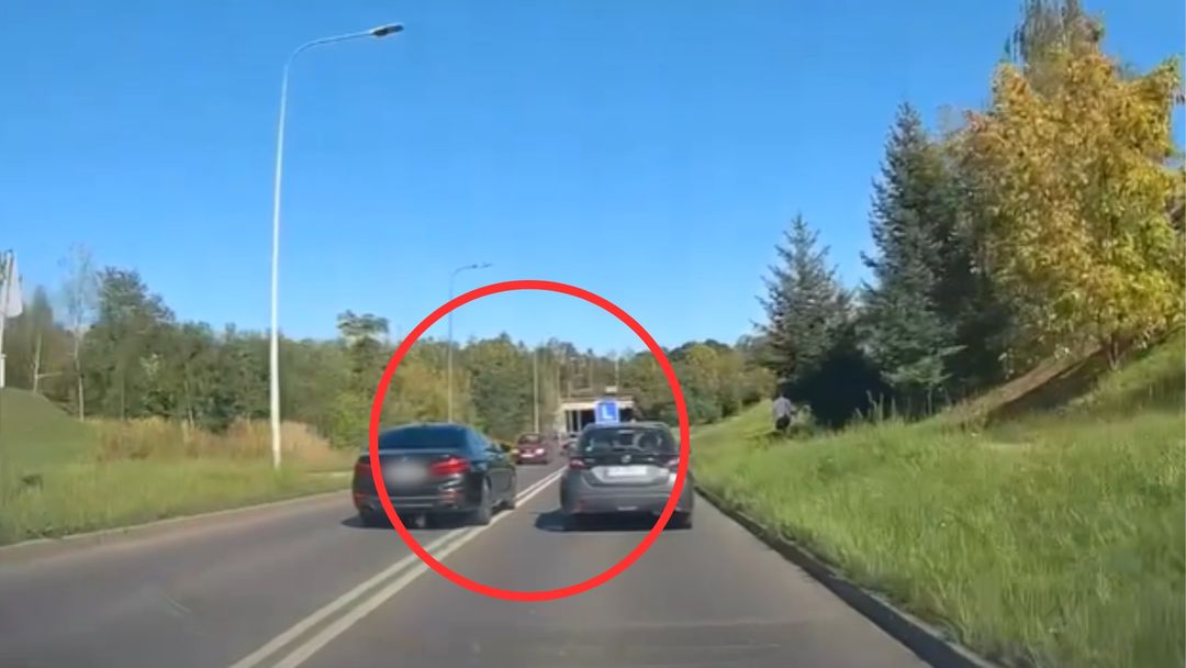 Kierowca BMW nagrany. Cała Polska zobaczy, co zrobił