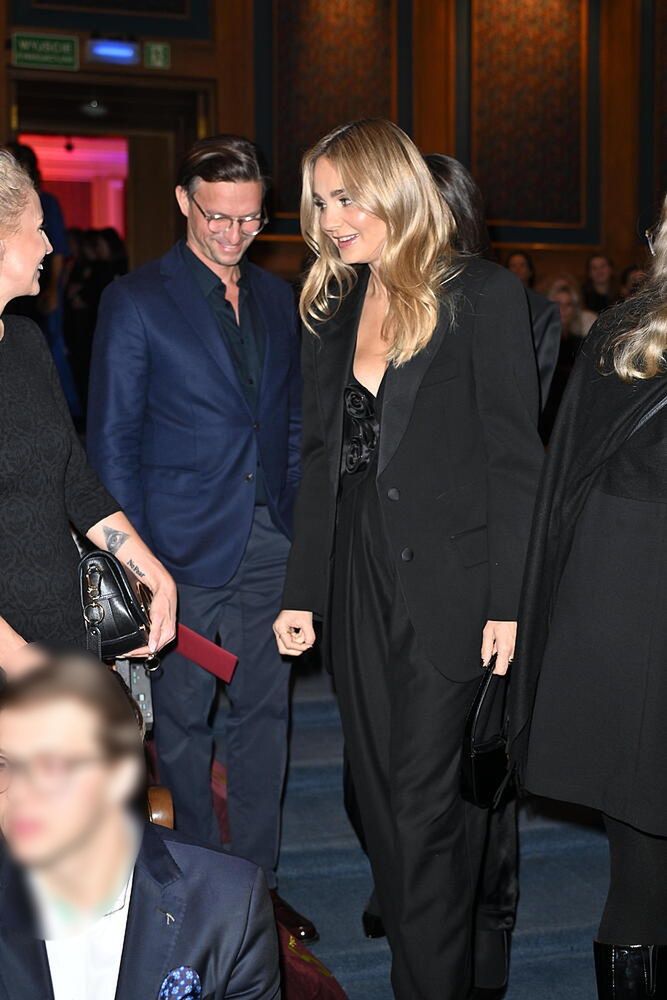 Małgosia Socha zabrała męża na premierę 