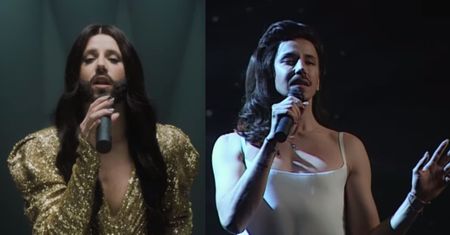 Eurowizyjny Michał Szpak PRZEBRAŁ SIĘ za Edytę Górniak i Conchitę Wurst! (WIDEO)