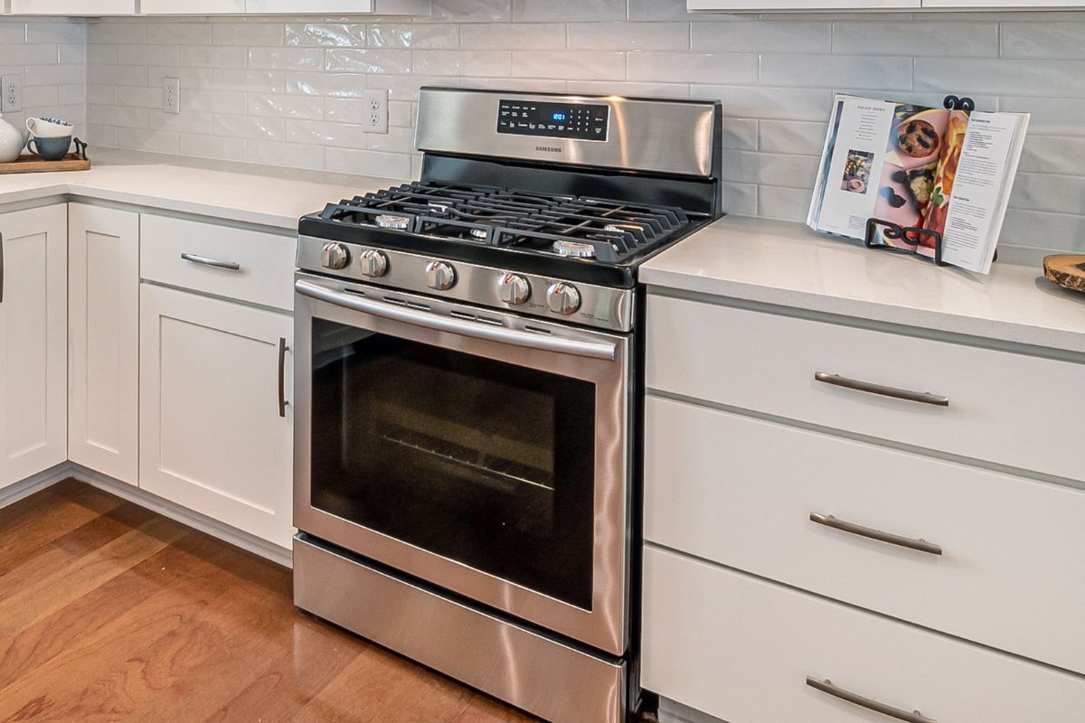 What is the purpose of the drawer under the oven?