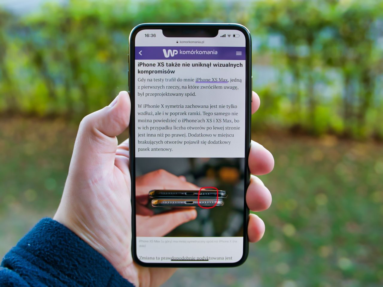 iPhone'a XS Max czasem ciężko obsłużyć jedną ręką
