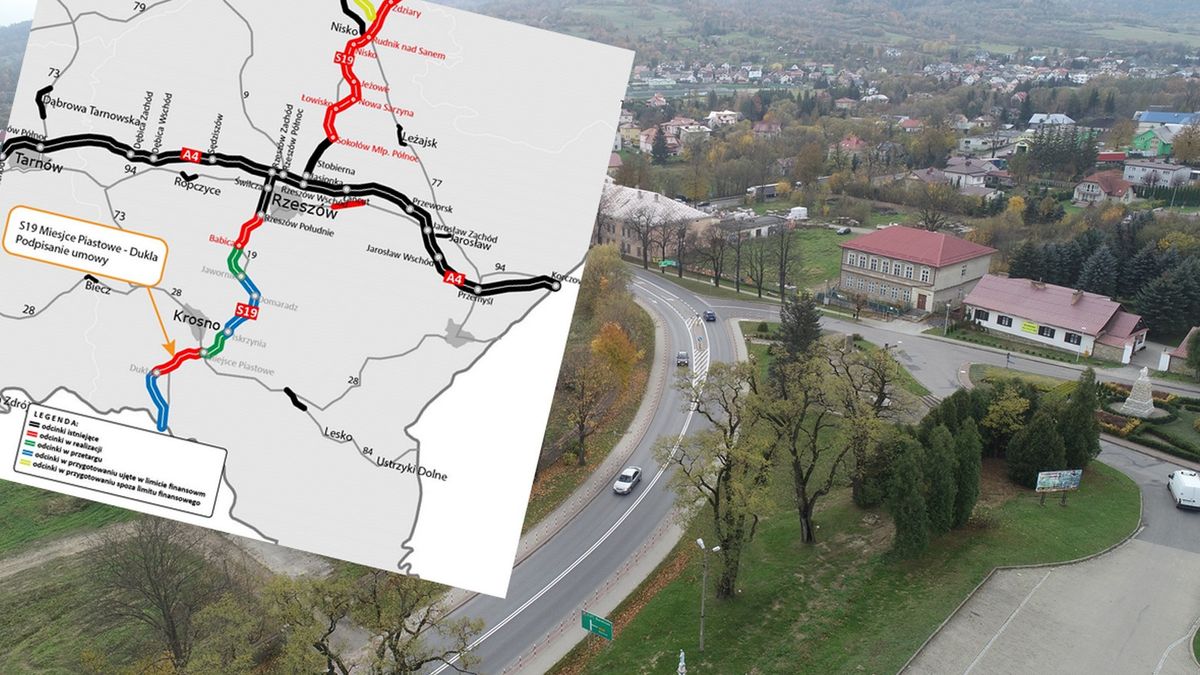 Kolejny odcinek S19 na Podkarpaciu