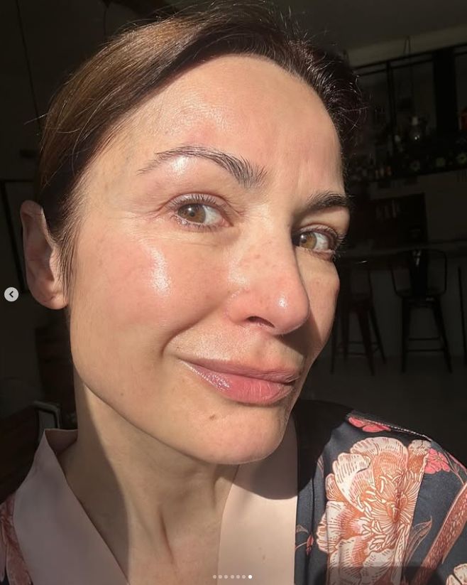Joanna Brodzik bez makijażu