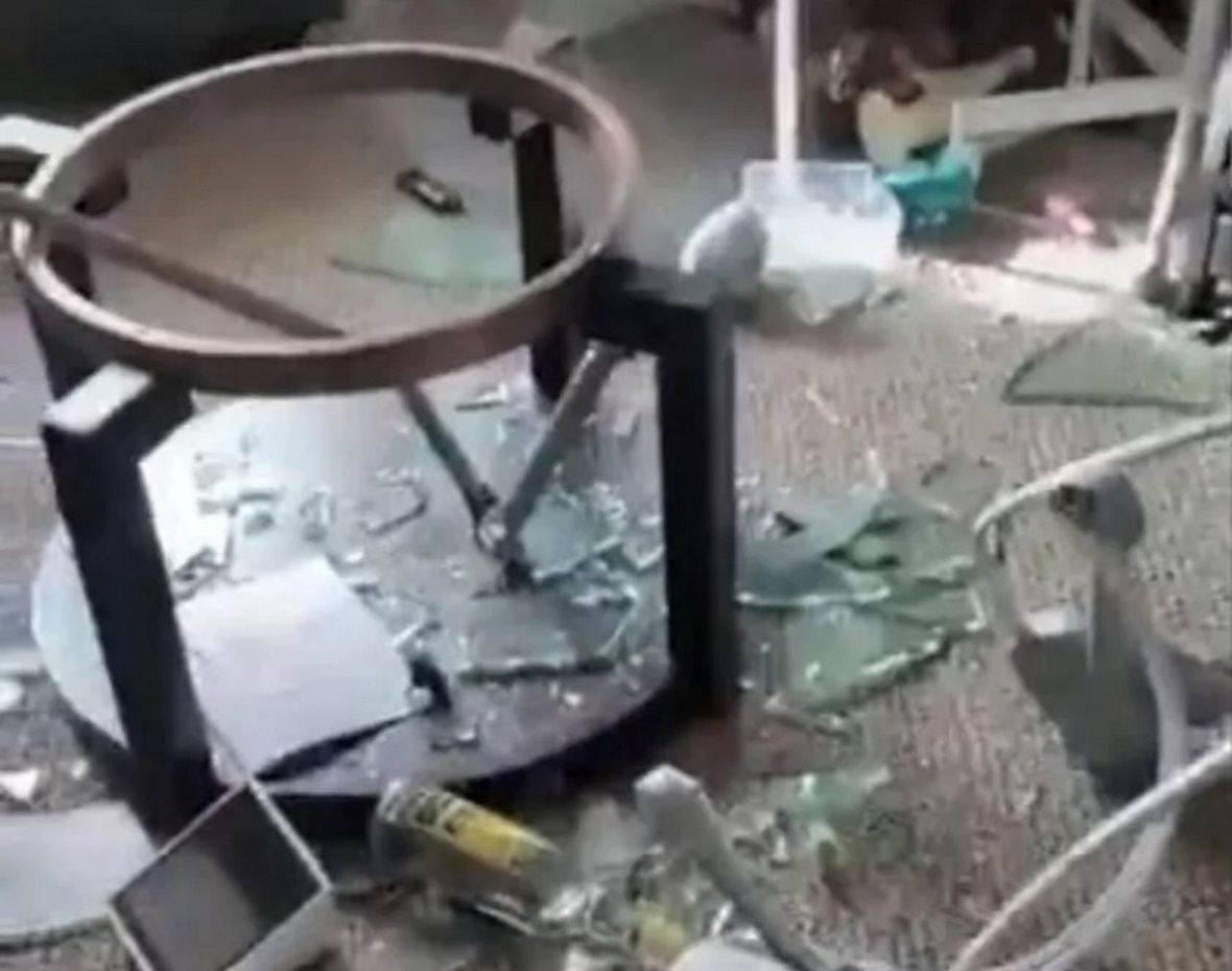 Nastolatek zdemolował mieszkanie