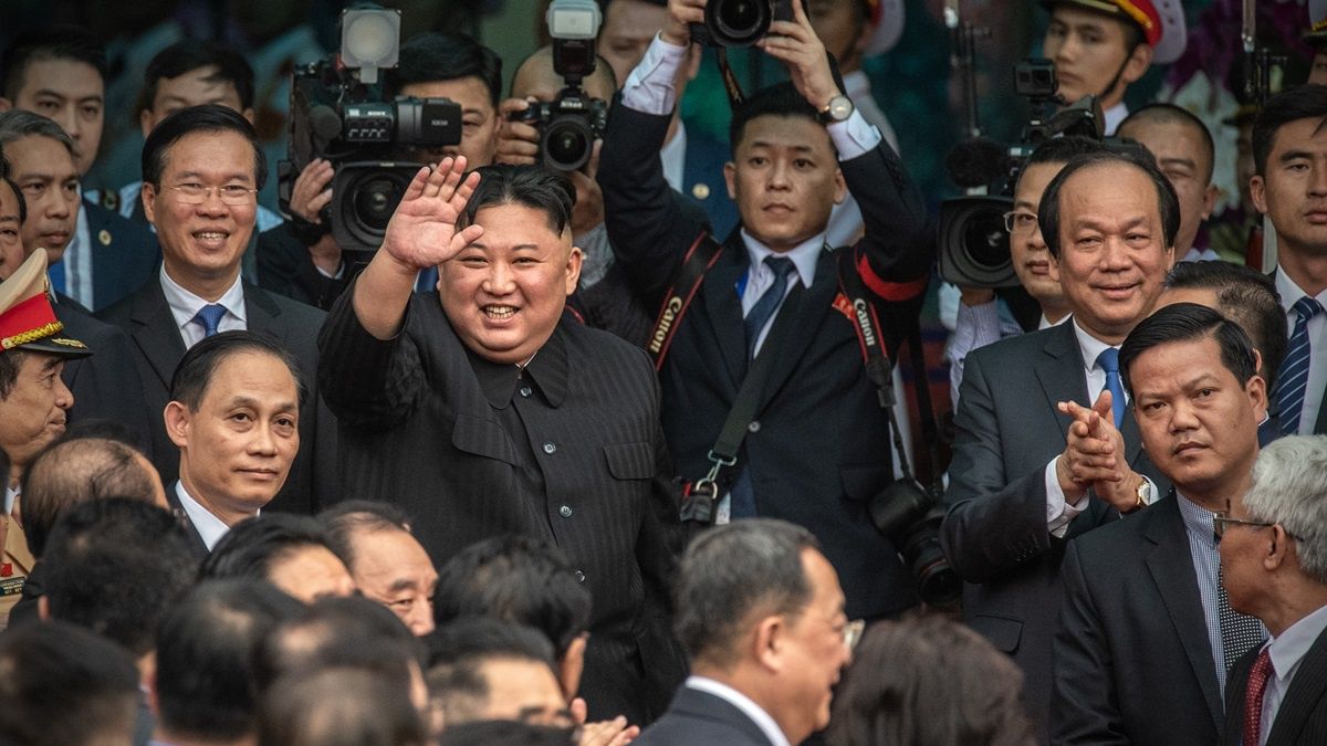 Kim Dzong Un, przywódca Korei Północnej.