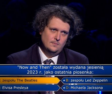 "Milionerzy". Dzisiaj zagra o główną wygraną. Ma dwa koła ratunkowe