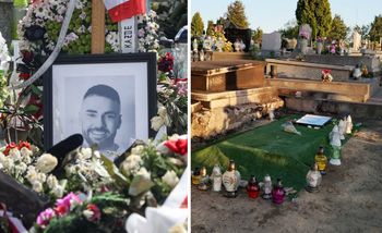 Tak wygląda grób Litewki po pożarze. Mamy zdjęcia