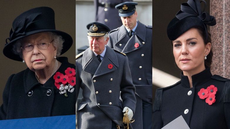 Rodzina królewska obchodzi Niedzielę Pamięci
