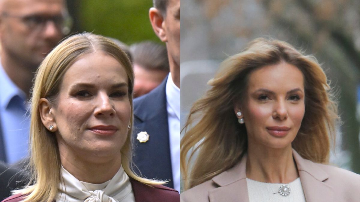 Marta Nawrocka w sukni Izabeli Janachowskiej w USA