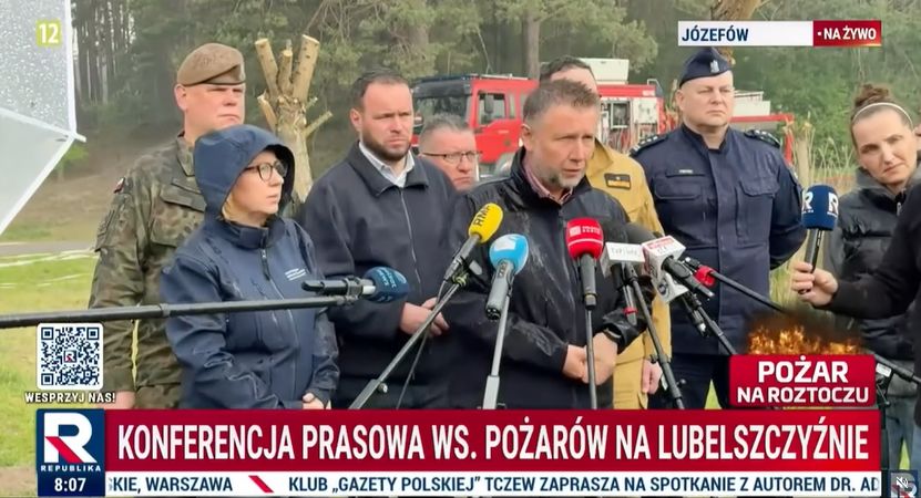 Marcin Kierwiński starł się z reporterem TV Republika 