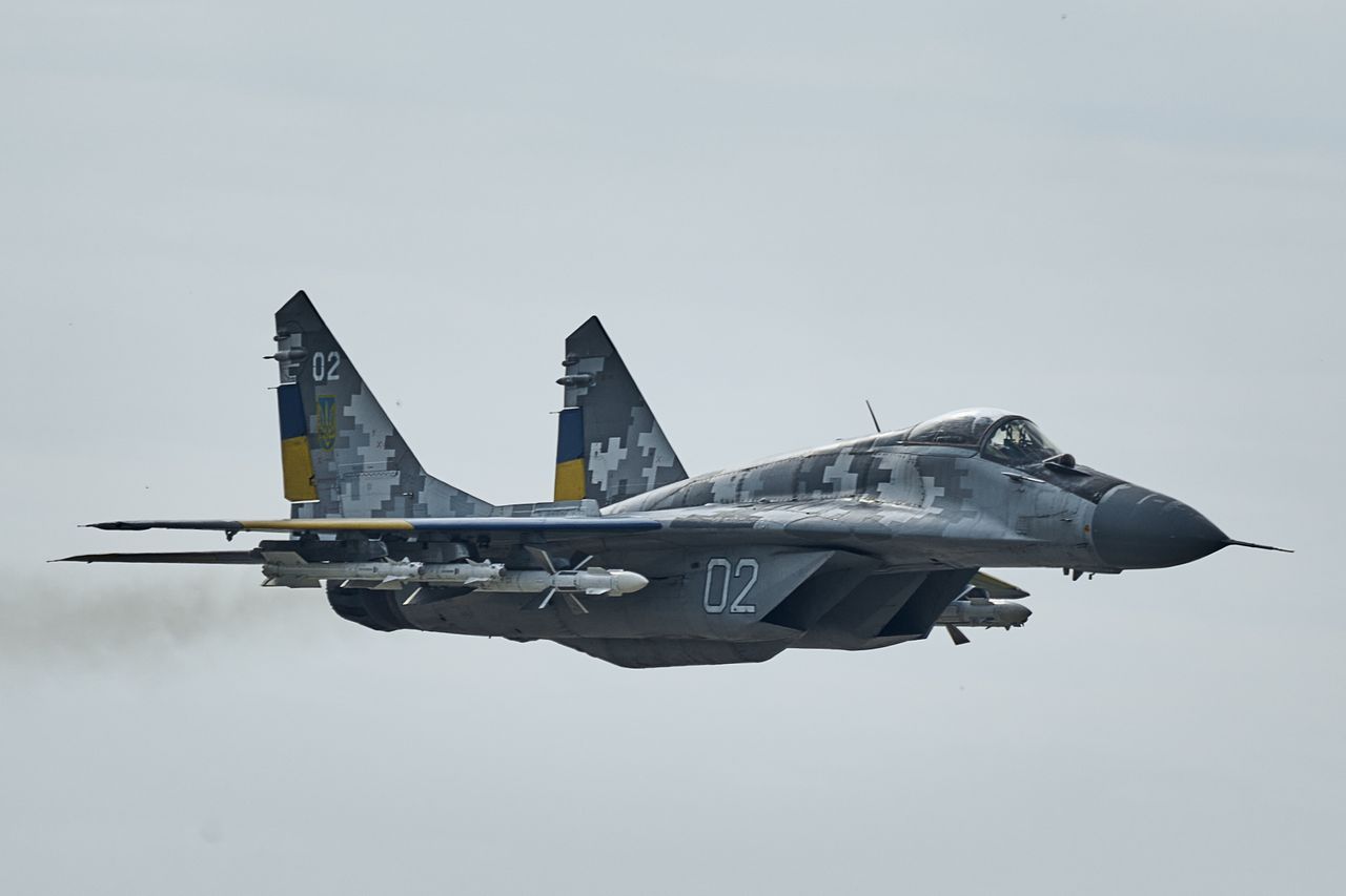 Katastrofa myśliwca MiG-29 w Ukrainie. Zginął doświadczony pilot