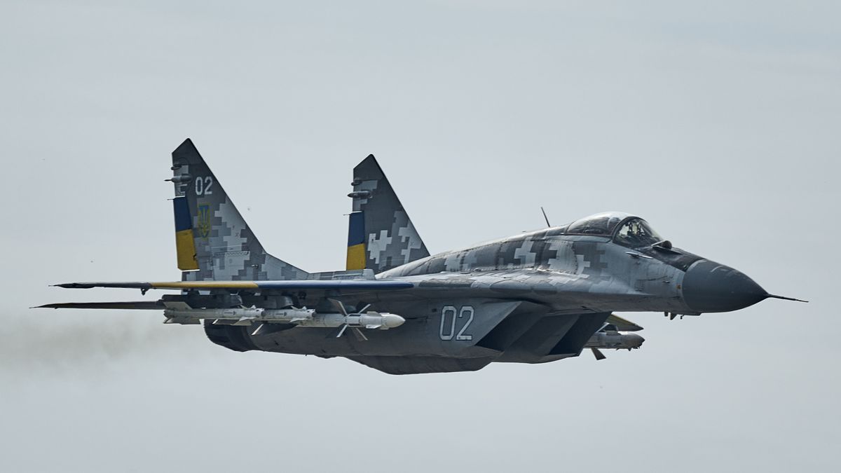 Katastrofa MiG-29 w Ukrainie. Pilot zginął