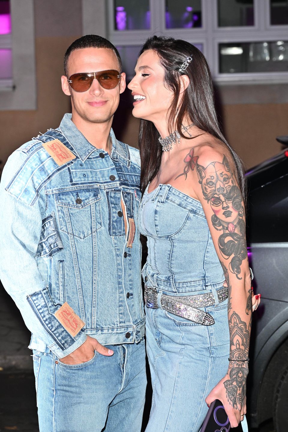 Karolina Gilon i Mateusz Świerczyński z synem
