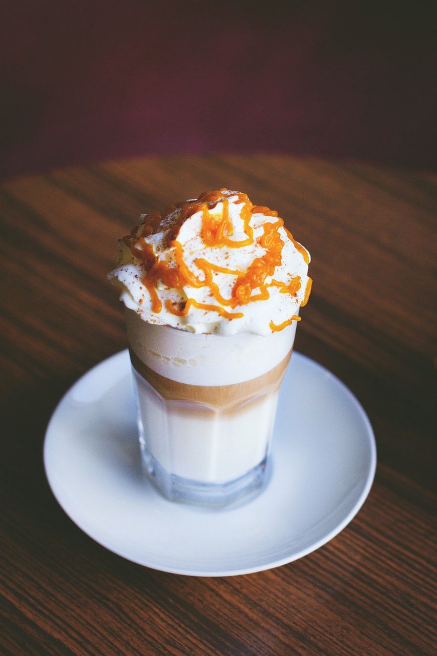 Caramel coffee