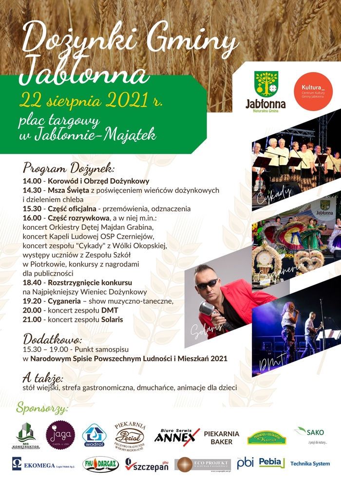 Dożynki Gminy Jabłonna 2021