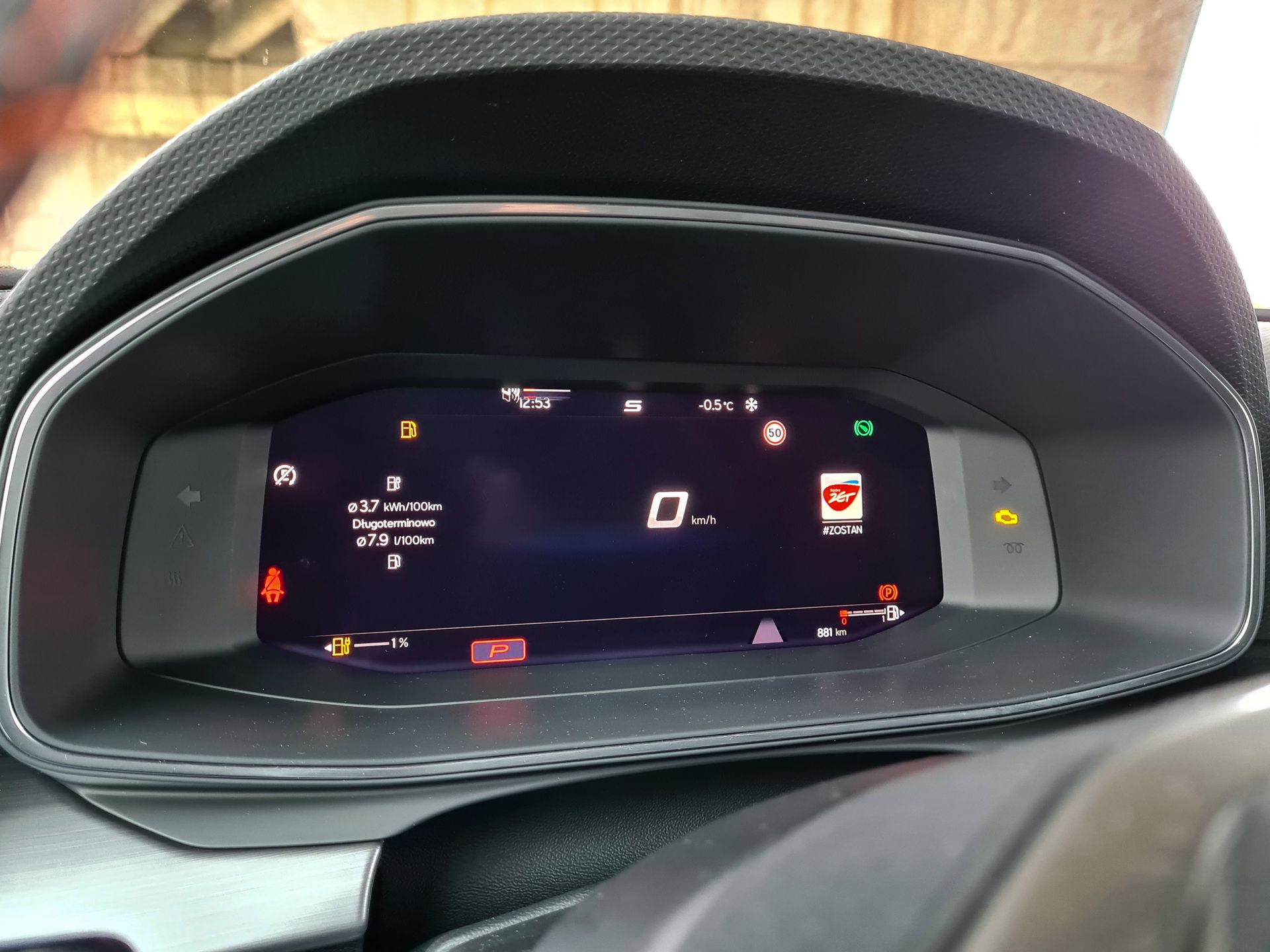 Seat Leon e-HYBRID: System zarządzania energią i sterowanie dotykowe 23