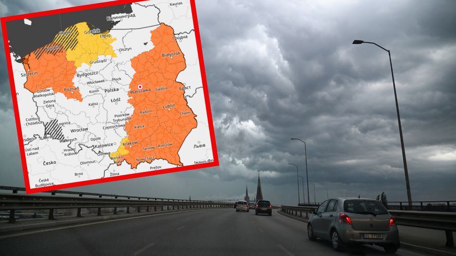 Ostrzeżenia IMGW na sobotę