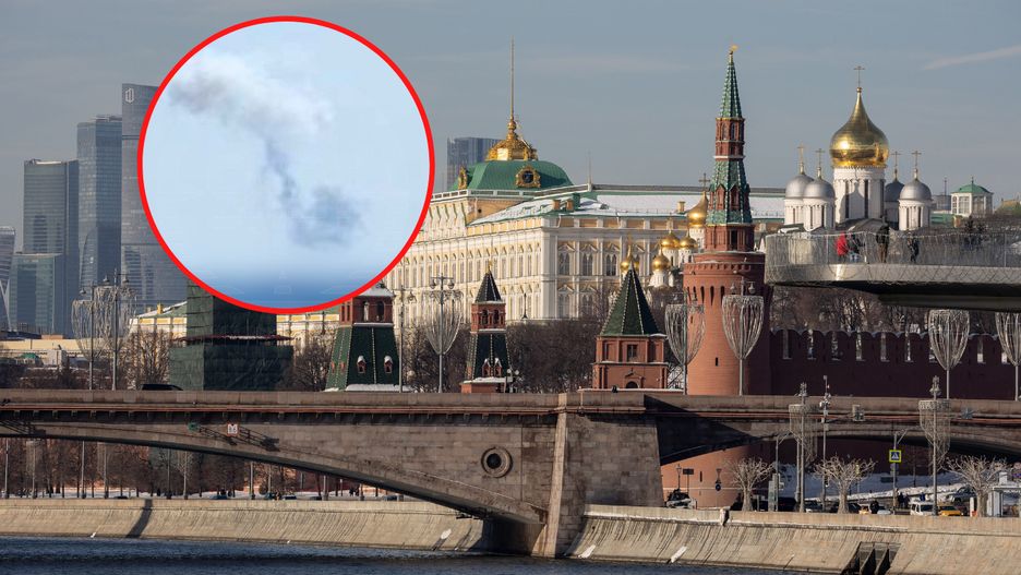 Dziś zestrzelono nad Moskwą kolejnego drona