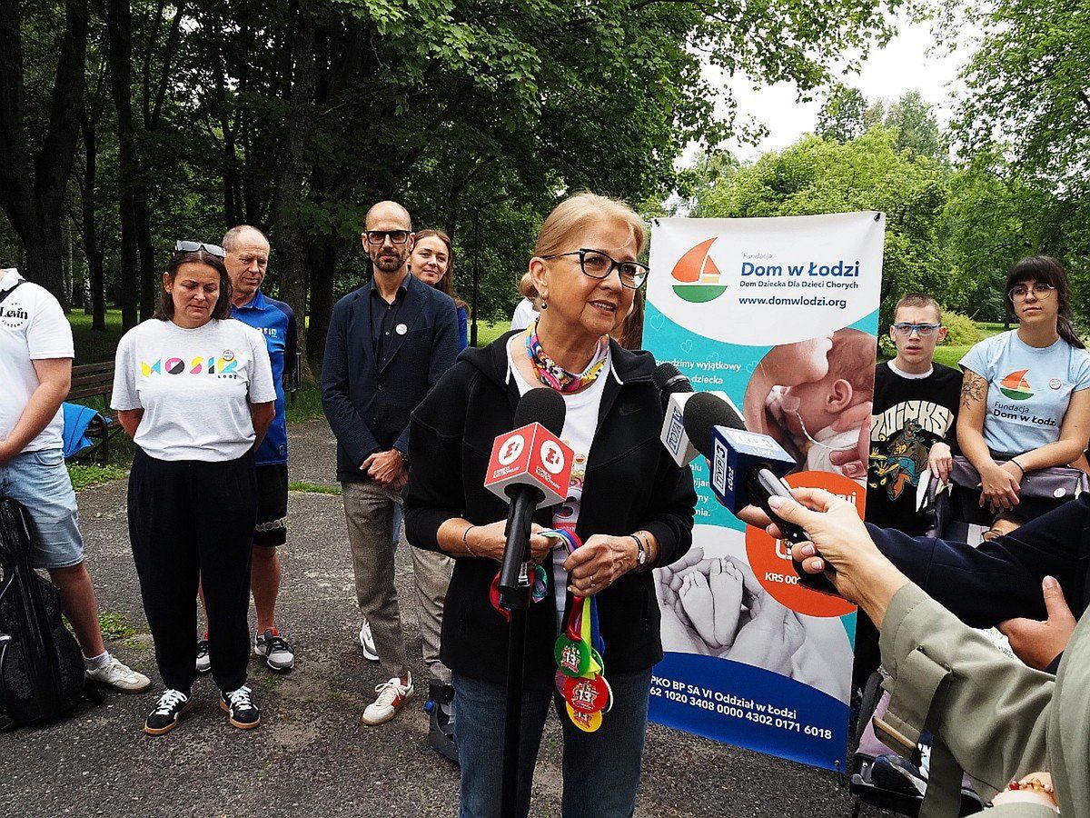 Jolanta Bobińska, prezes fundacji Dom w Łodzi.