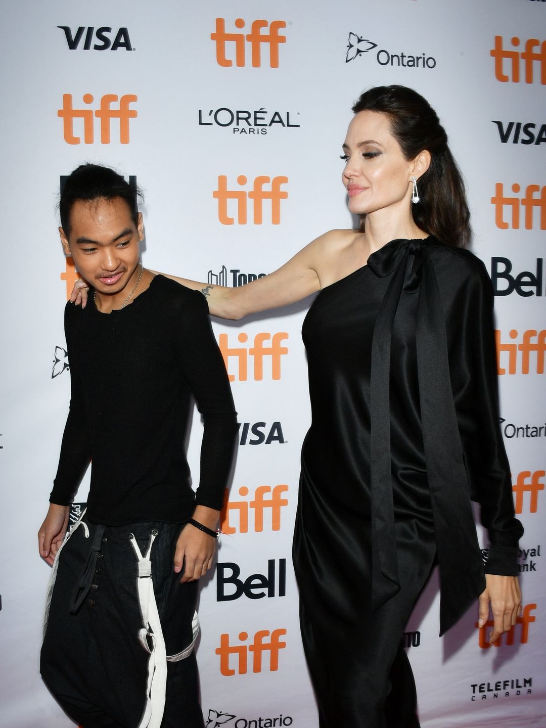 Angelina Jolie z synem Maddoxem