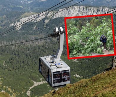 Huraganowy wiatr w Tatrach. "Odradzamy wyjścia w góry"