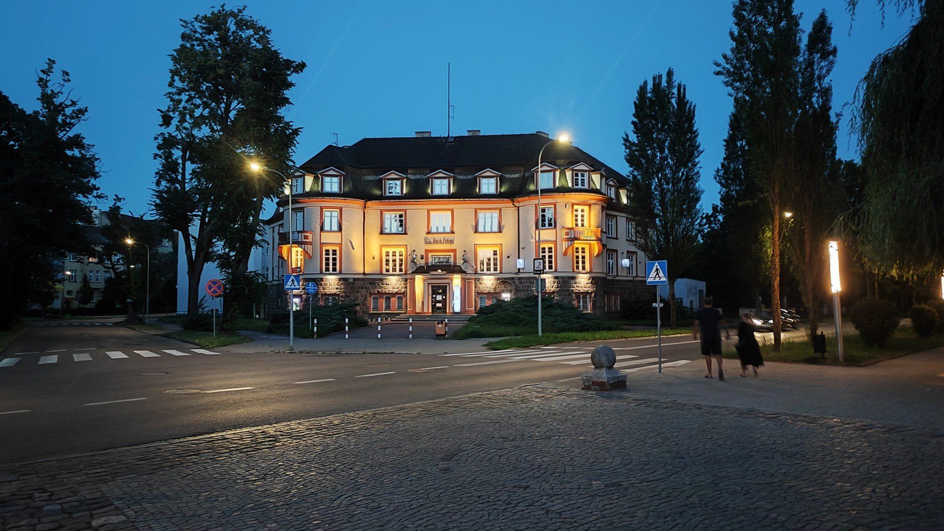 Szczecinek nocą