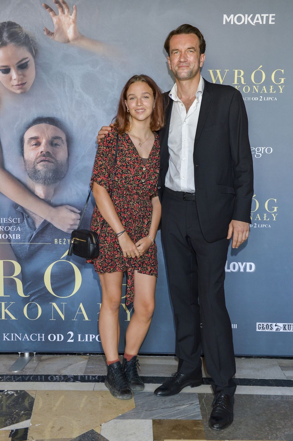 Tomasz Kot z córką