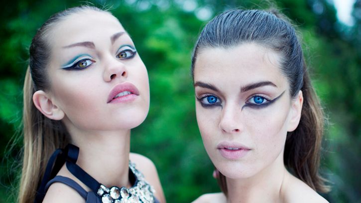 Makijaż dla brunetki