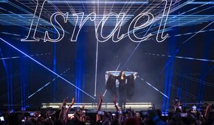 Rzucili farbą i próbowali wtargnąć na scenę. Podczas występu Izraela