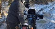 Siewalka: Motocykliści wracają na drogi. Pierwsze kontrole i kolizja