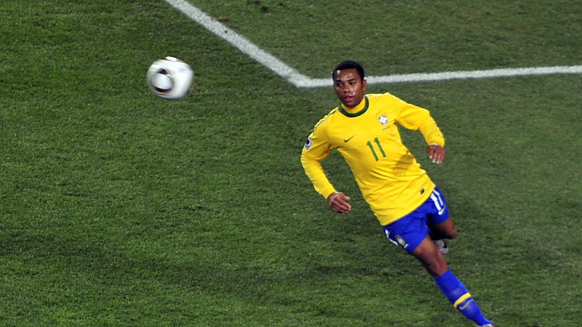 Robinho jest byłym reprezentantem Brazylii