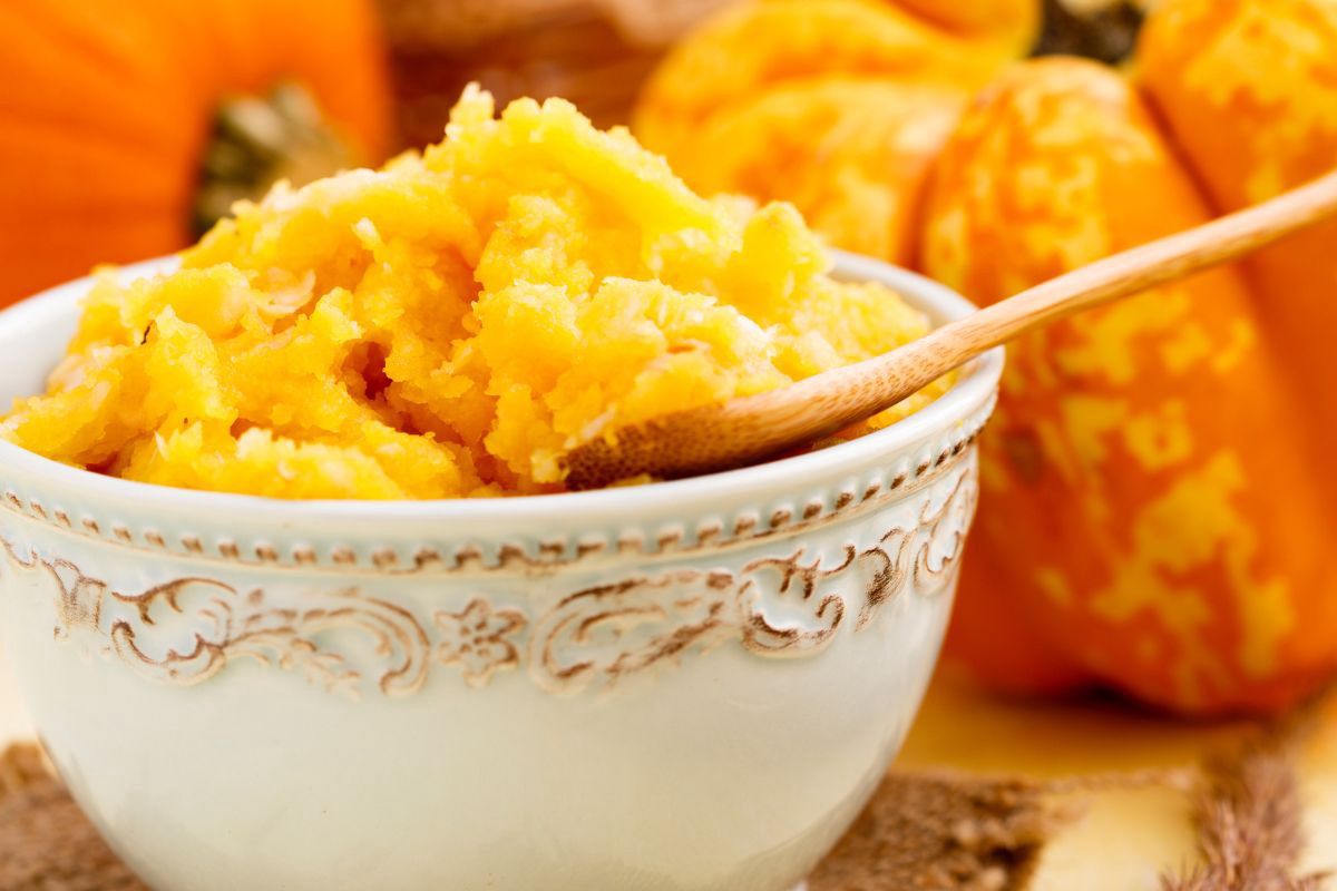 Puree z dyni- Pyszności