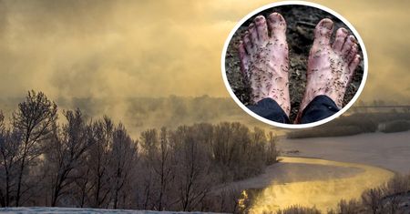Zdjął buty i wtedy to zobaczył. Zdjęcie z Syberii robi furorę