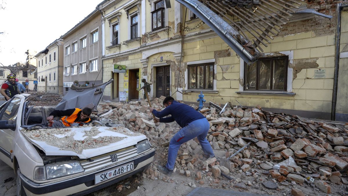 Petrinja. Nie żyje co najmniej.7 osób
