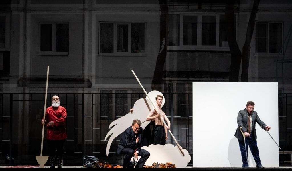 Tomasz Konieczny jako Borys Godunow w Dutch National Opera © Marc Borggreve
