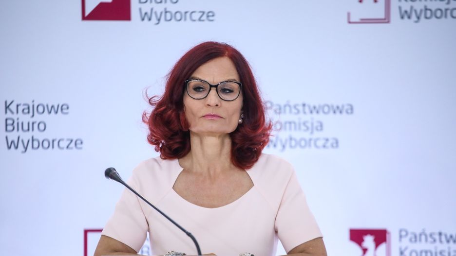 Szefowa Krajowego Biura Wyborczego Magdalena Pietrzak