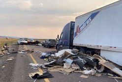 USA. Makabryczny karambol. Wielu zabitych i rannych