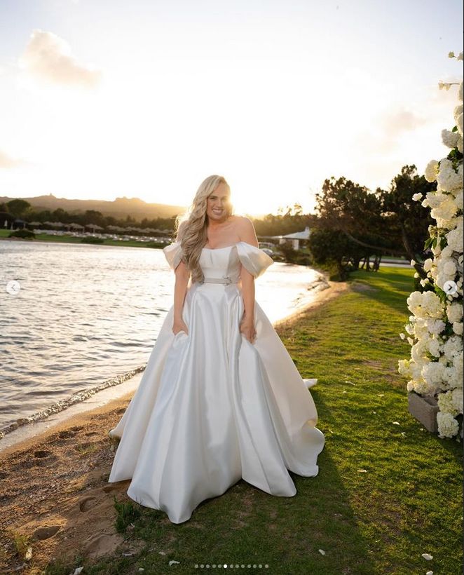 Rebel Wilson pokazała całuśne zdjęcia z weselnego weekendu