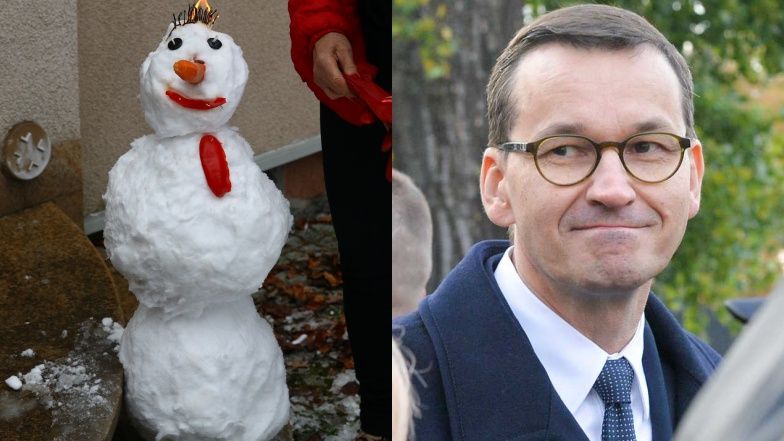 Joanna Senyszyn spaliła bałwana
