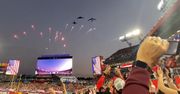 USA. Trzy bombowce wzbiły się w powietrze. Wielkie wydarzenie podczas Super Bowl [Wideo]