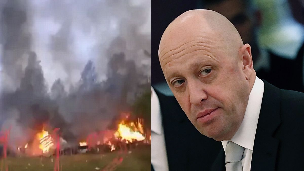 Jewgienij Prigożyn był na liście pasażerów rozbitego odrzutowca.